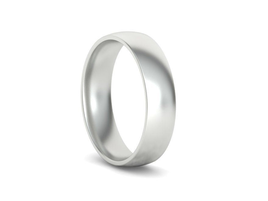 Wedding Band 5.0mm  14KY ,14KW , 14KR