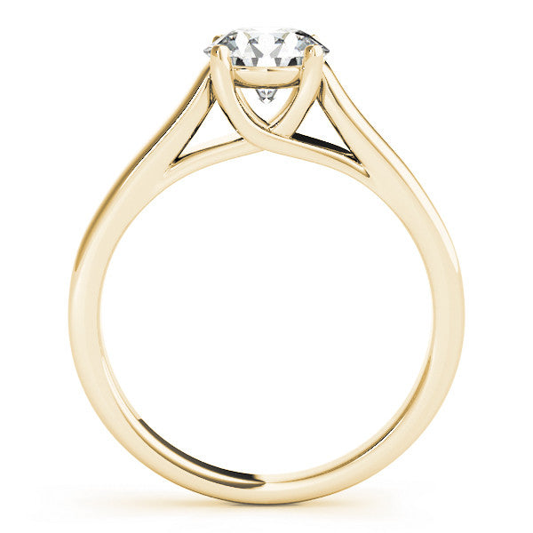 Engagement Solitaire Ring 1.2 Ct , 14KY Gold , IGI Certificate.