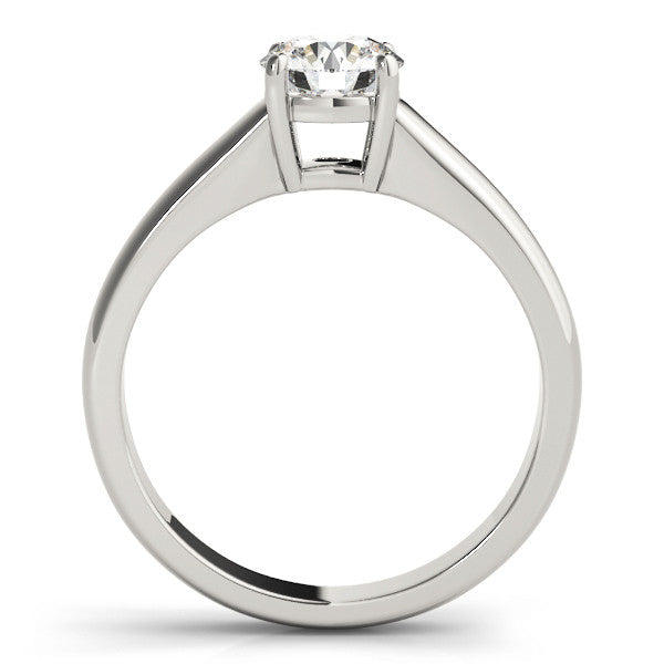 Engagement Solitaire Ring ,1.0 Ct ,14KW Gold ,  IGI Certificate