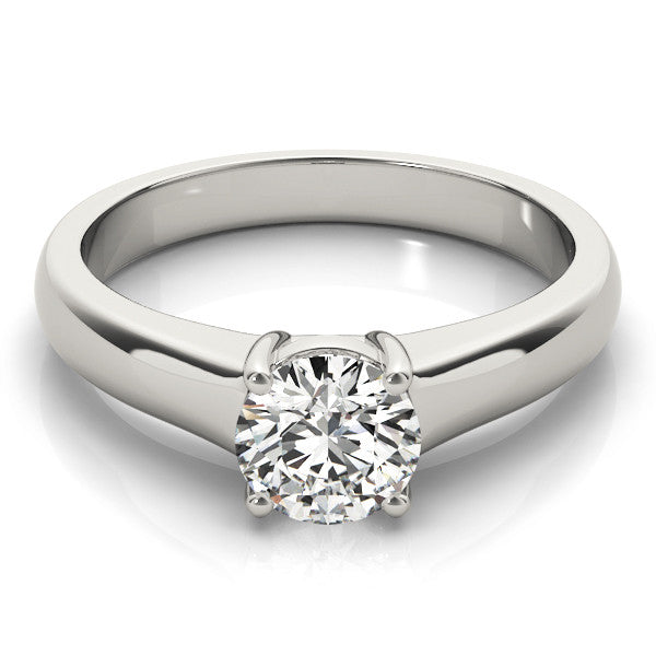 Engagement Solitaire Ring ,1.0 Ct ,14KW Gold ,  IGI Certificate