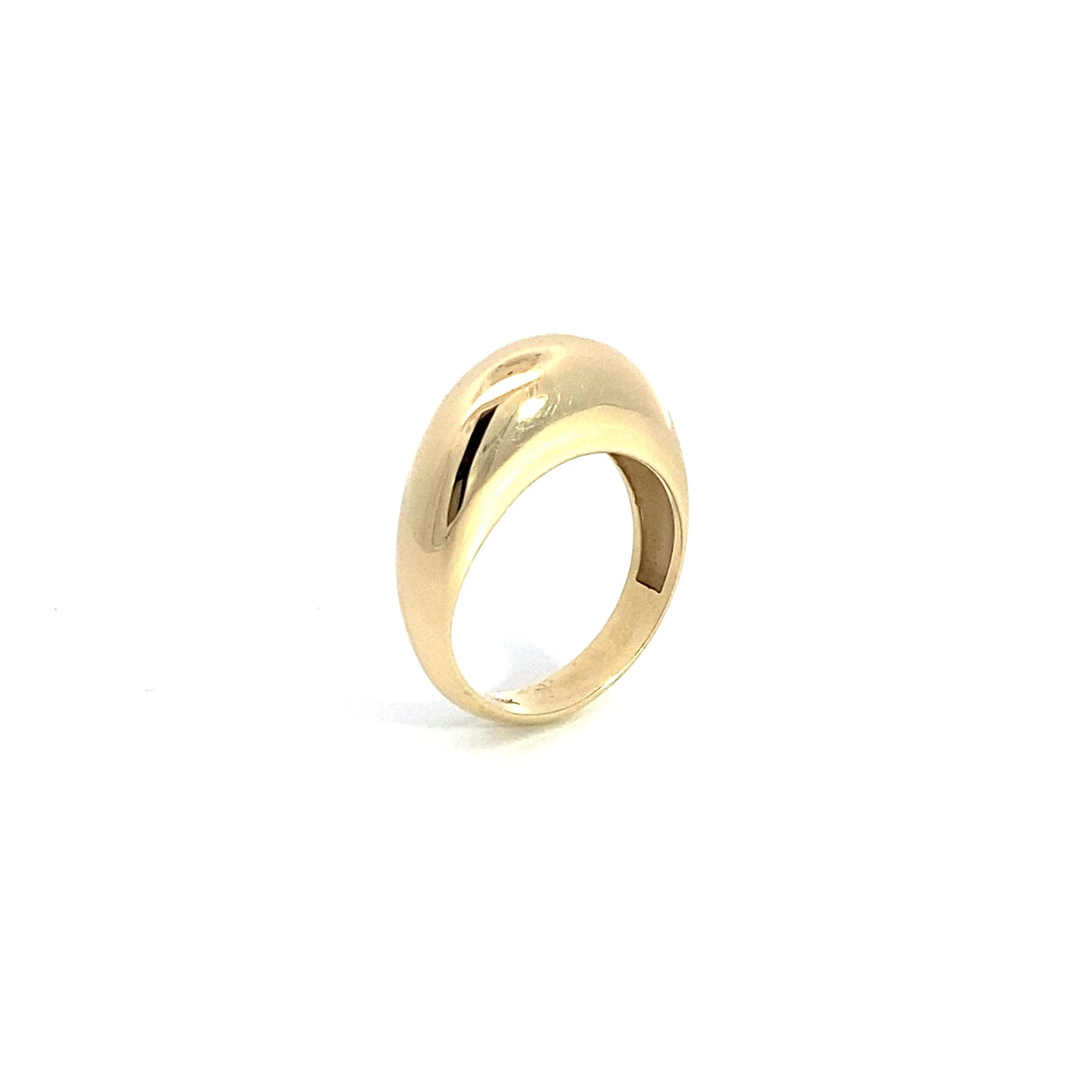 Dome Ring , 18K Yellow Gold