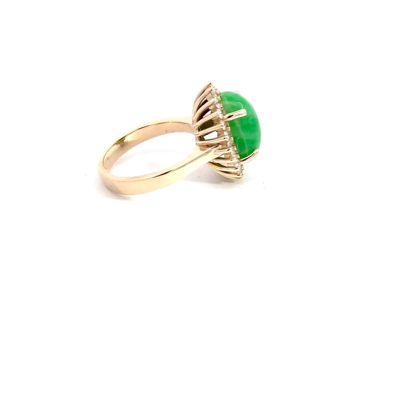 Jade 3.0 Ct Ring - Gold Star Jewelry