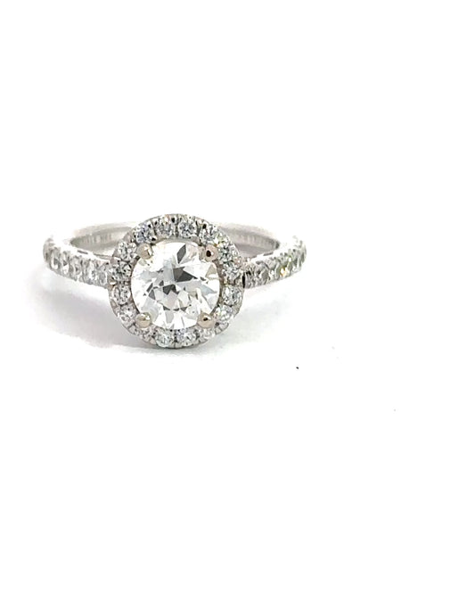 Engagement Diamond Ring 1.10 CT.