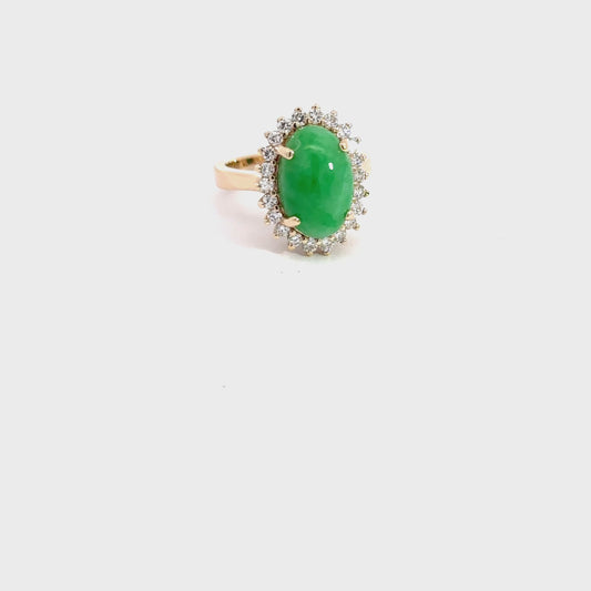 Jade 3.0 Ct  Ring