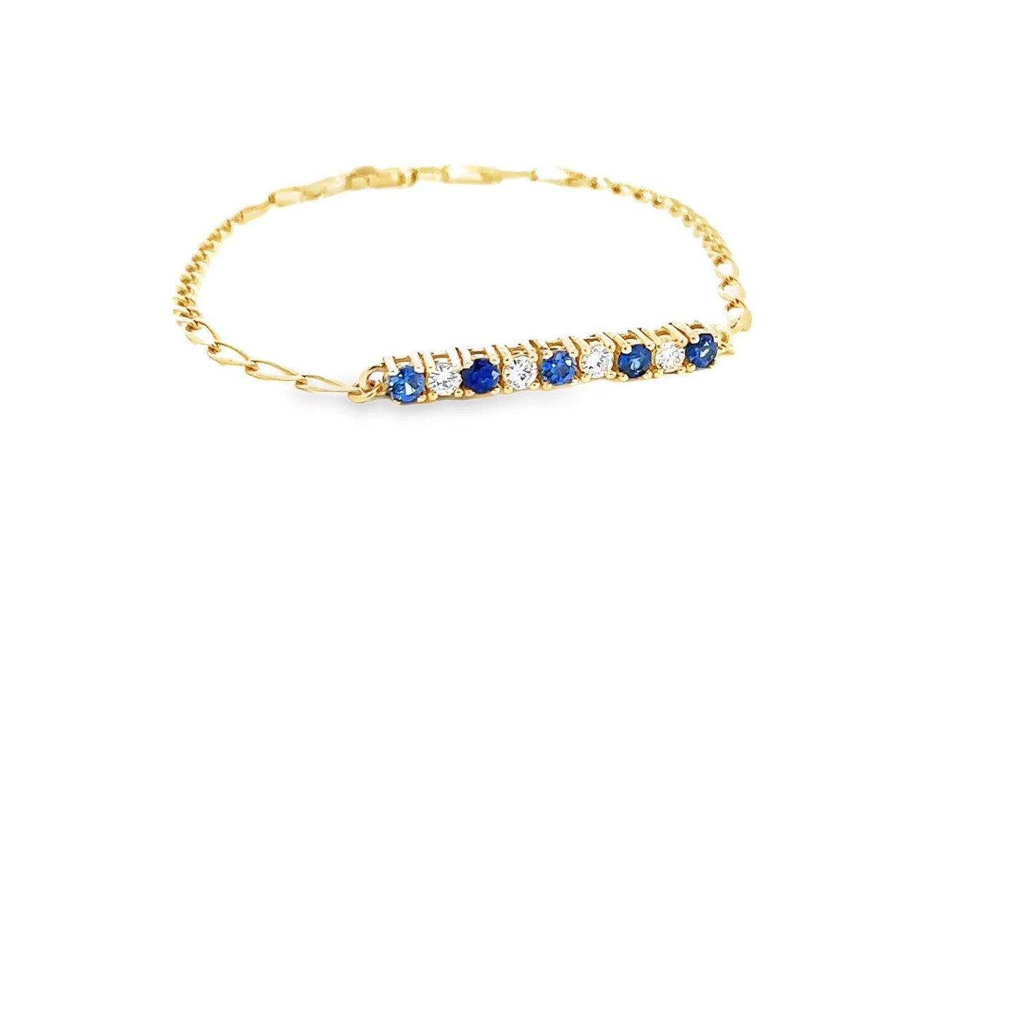Sapphire Bracelet 14K Gold - Gold Star Jewelry