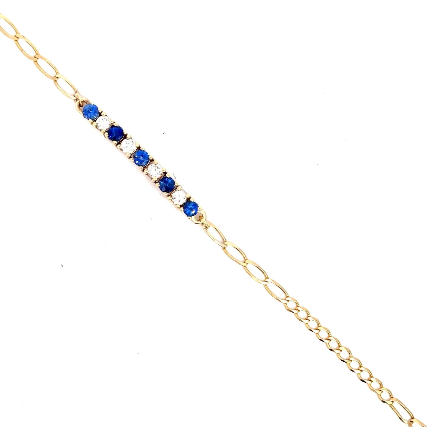 Sapphire Bracelet 14K Gold - Gold Star Jewelry