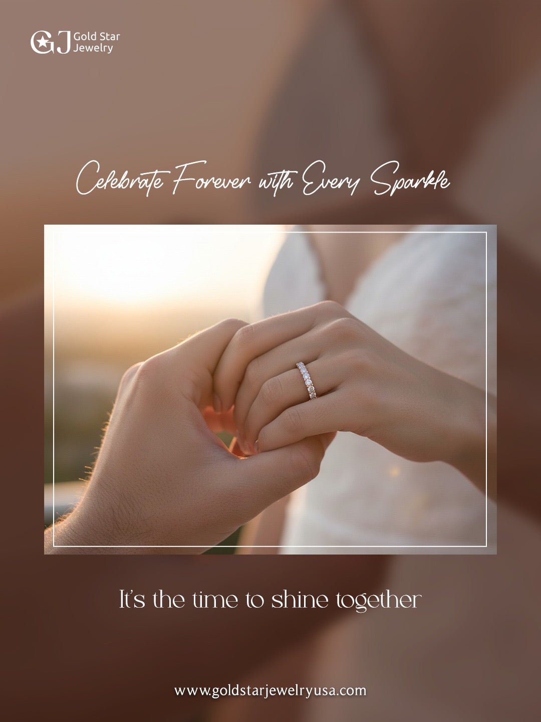 Wedding Band 14KY Gold - Gold Star Jewelry