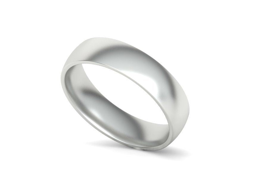 Wedding Band 5.0mm 14KY ,14KW , 14KR - Gold Star Jewelry